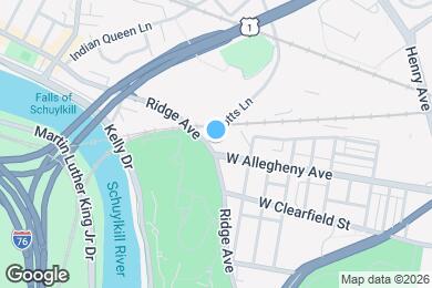 Map image of the property - 4001 Ridge Ave