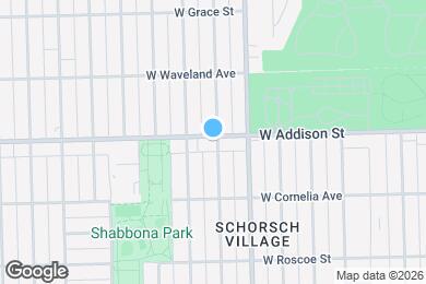 Map image of the property - 6835 W Addison St