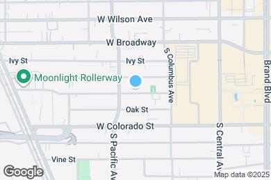Map image of the property - 449 W Harvard St