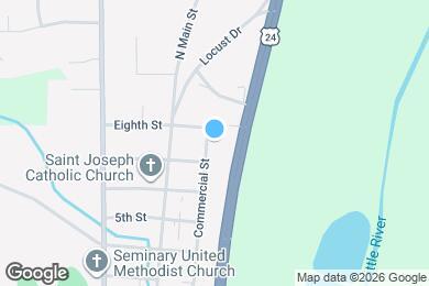 Map image of the property - 764 Commercial St