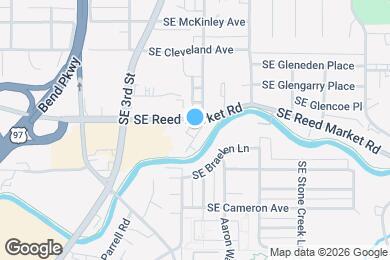 Map image of the property - Edgewater Apartments