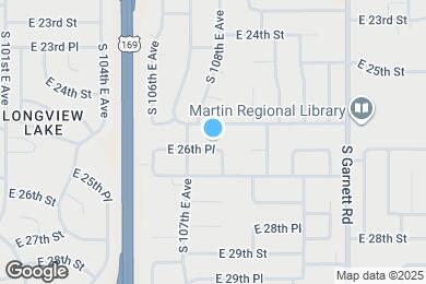Map image of the property - 10721 E 26th Pl