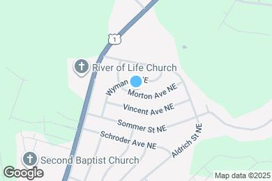 Map image of the property - 674 Morton Ave NE