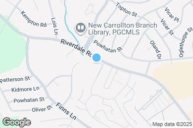 Map image of the property - 7505 Riverdale Rd