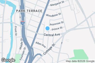 Map image of the property - 56 Greene St