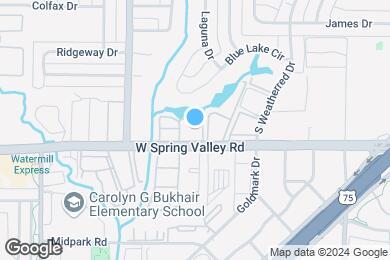 Map image of the property - LAKESIDE ON SPRING VALLEY