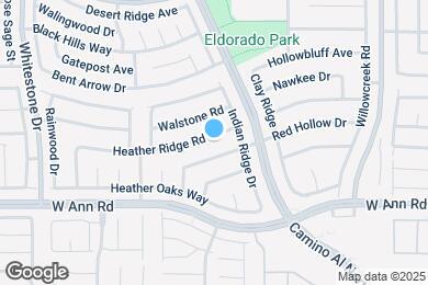 Map image of the property - 1309 Heather Ridge Rd