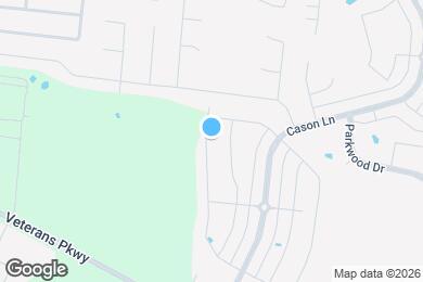 Map image of the property - 2815 Leatherwood Dr