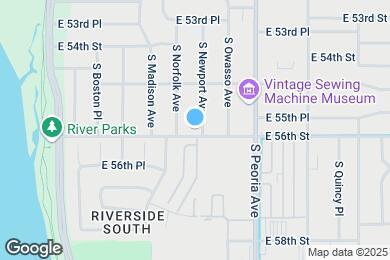 Map image of the property - 5546 S Newport Ave