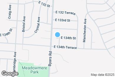 Map image of the property - 13400 Oakland Ave