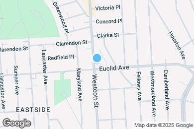 Map image of the property - 765 Westcott St