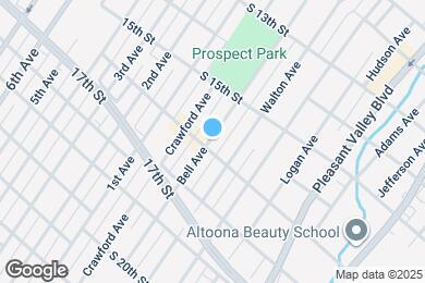 Map image of the property - 1545 Bell Ave