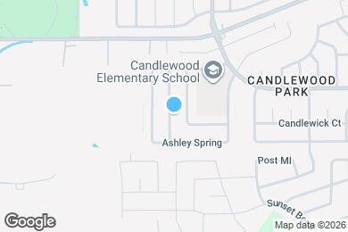 Map image of the property - 3606 Cameron Springs