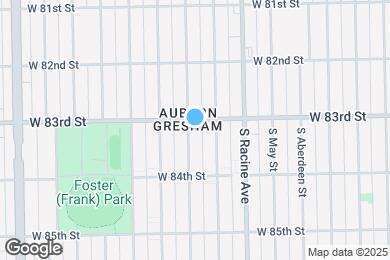 Map image of the property - 8309 S Throop St