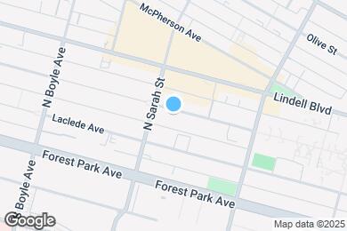 Map image of the property - 4050 W Pine Blvd