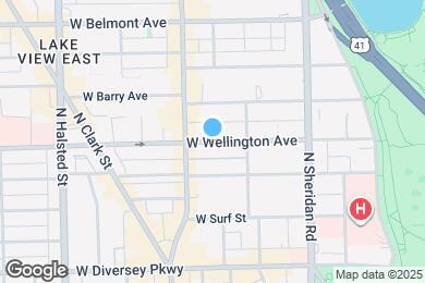 Map image of the property - 556 W Wellington Ave
