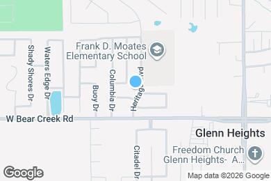 Map image of the property - 1605 Heritage Blvd
