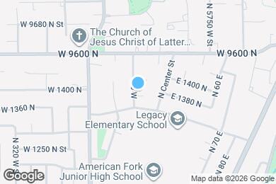 Map image of the property - 48 W 1350 N