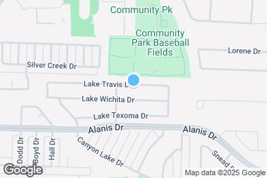 Map image of the property - 308 Lake Travis Dr