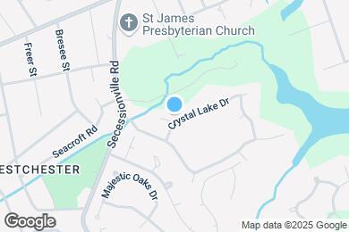 Map image of the property - 1715 Crystal Lake Dr