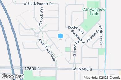 Map image of the property - 12431 S Iron Sight Way