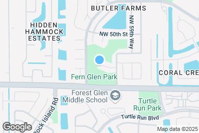 Map image of the property - 6390 NW 47th Ct