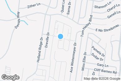 Map image of the property - 203 Kirkside Dr