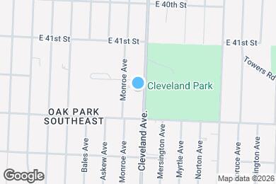 Map image of the property - 4216 Cleveland Ave.