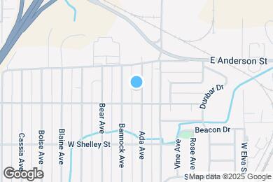 Map image of the property - 1235 Ada Ave