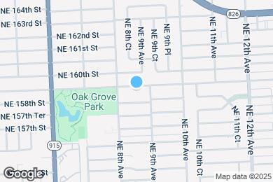 Map image of the property - 840 NE 159th St