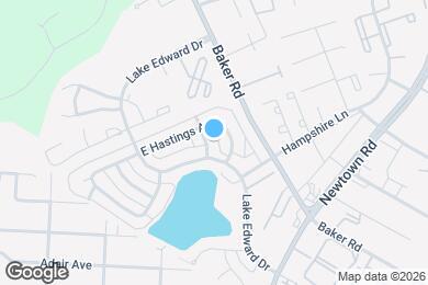 Map image of the property - 712 White Hall Ln