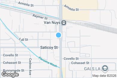 Map image of the property - 7639 Van Nuys Blvd