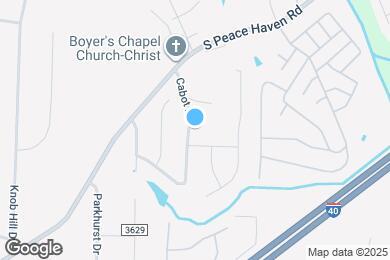 Map image of the property - 228 Cabot Dr