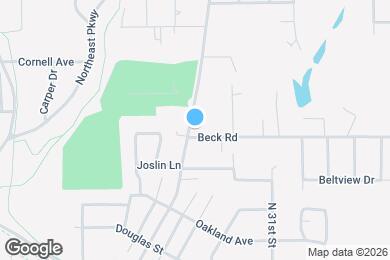 Map image of the property - 2201 Ashland Ave