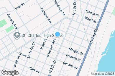 Map image of the property - 920 N Benton Ave