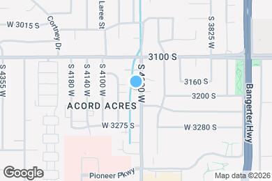 Map image of the property - 3186 S 4000 W