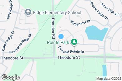 Map image of the property - 1612 Lake Pointe Dr
