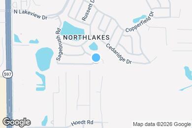 Map image of the property - 16006 Sagebrush Rd