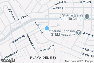 Map image of the property - 8650 Gulana Ave