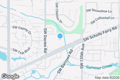 Map image of the property - 13775 SW Scholls Ferry Rd