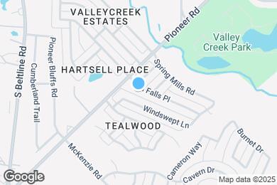 Map image of the property - 616 Elm Falls Pl