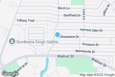 Map image of the property - 502 Stillmeadow Dr