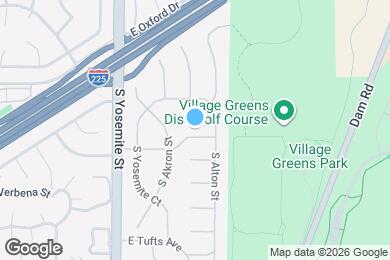 Map image of the property - 9189 E Radcliff Ave