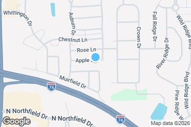 Map image of the property - 755 Apple Ln