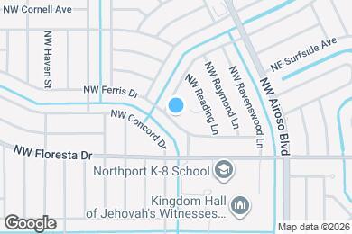 Map image of the property - 325 NW Ferris Dr