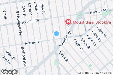 Map image of the property - 3009 Avenue N