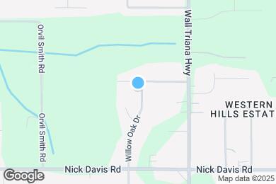 Map image of the property - 326 Willow Oak Dr