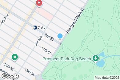 Map image of the property - Prospect Park West
