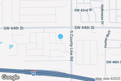 Map image of the property - 9025 SW 46th St