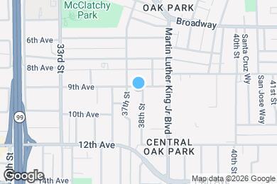 Map image of the property - 3410 38th St